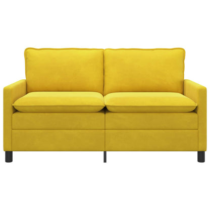 Bank Geel 156 x 81 x 87,5 cm Fluweel