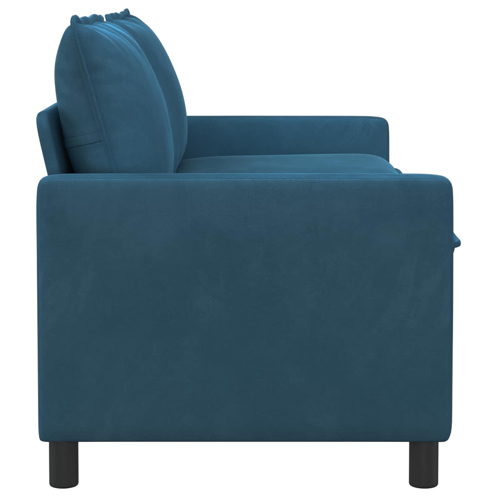 Bank Blauw 156 x 81 x 87,5 cm Fluweel