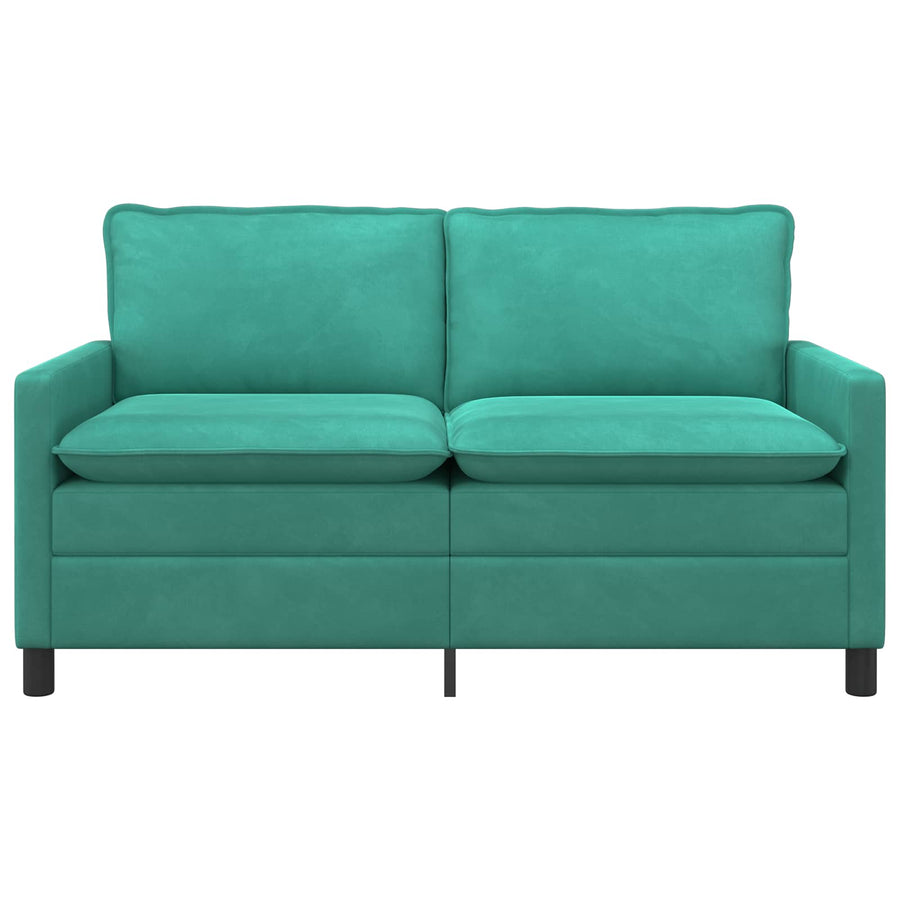 Bank Turquoise 156 x 81 x 87,5 cm Fluweel