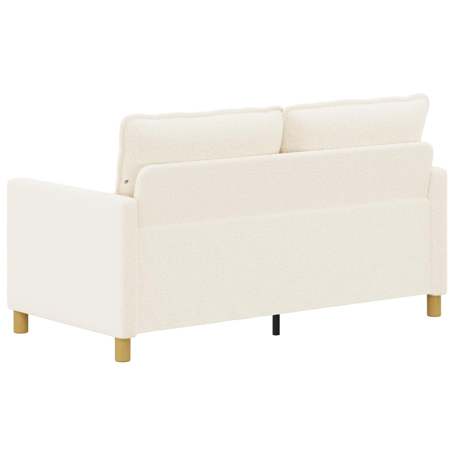 Bank Crèmekleurig 156 x 81 x 87,5 cm Stof