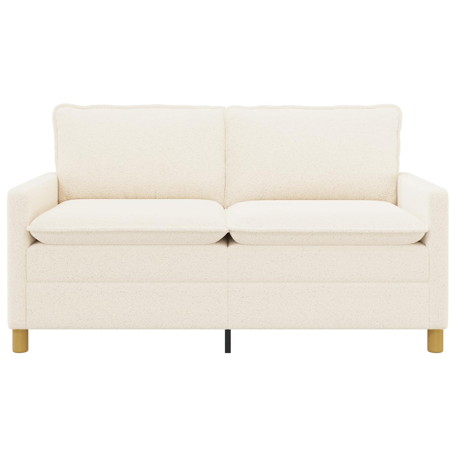 Bank Crèmekleurig 156 x 81 x 87,5 cm Stof