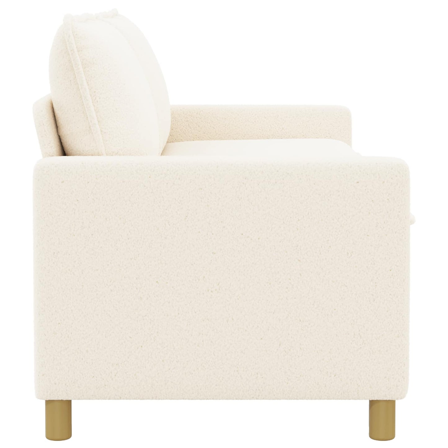 Bank Crèmekleurig 156 x 81 x 87,5 cm Stof