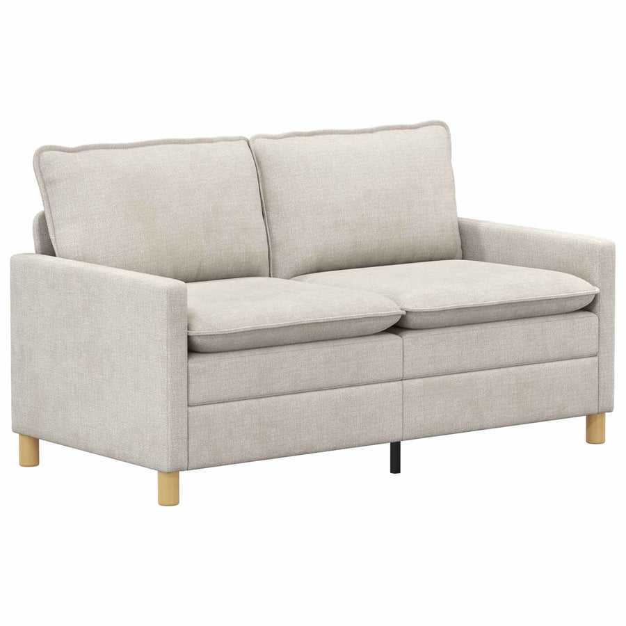 Bank Crèmekleurig 156 x 81 x 87,5 cm Polyester