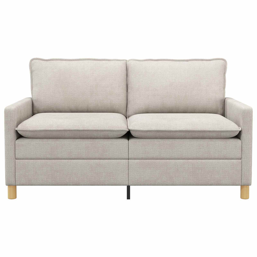 Bank Crèmekleurig 156 x 81 x 87,5 cm Polyester