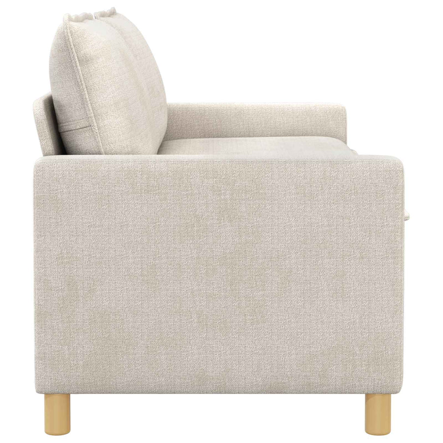 Bank Crèmekleurig 156 x 81 x 87,5 cm Polyester