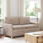 Bank 156x81x87,5 cm polyester beige