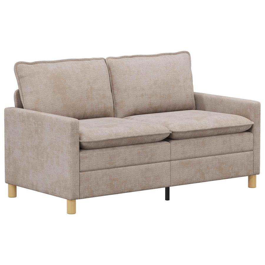 Bank Beige 156 x 81 x 87,5 cm Polyester