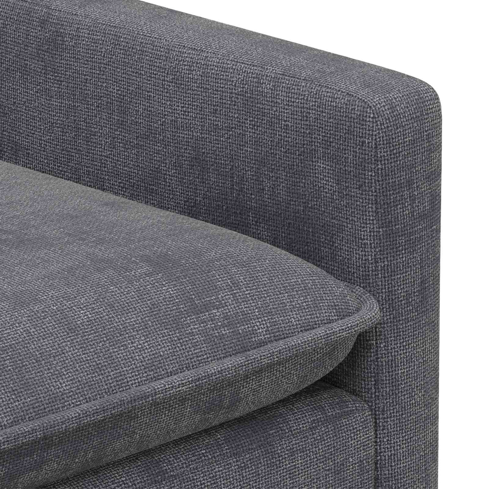 Bank Donkergrijs 156 x 81 x 87,5 cm Polyester