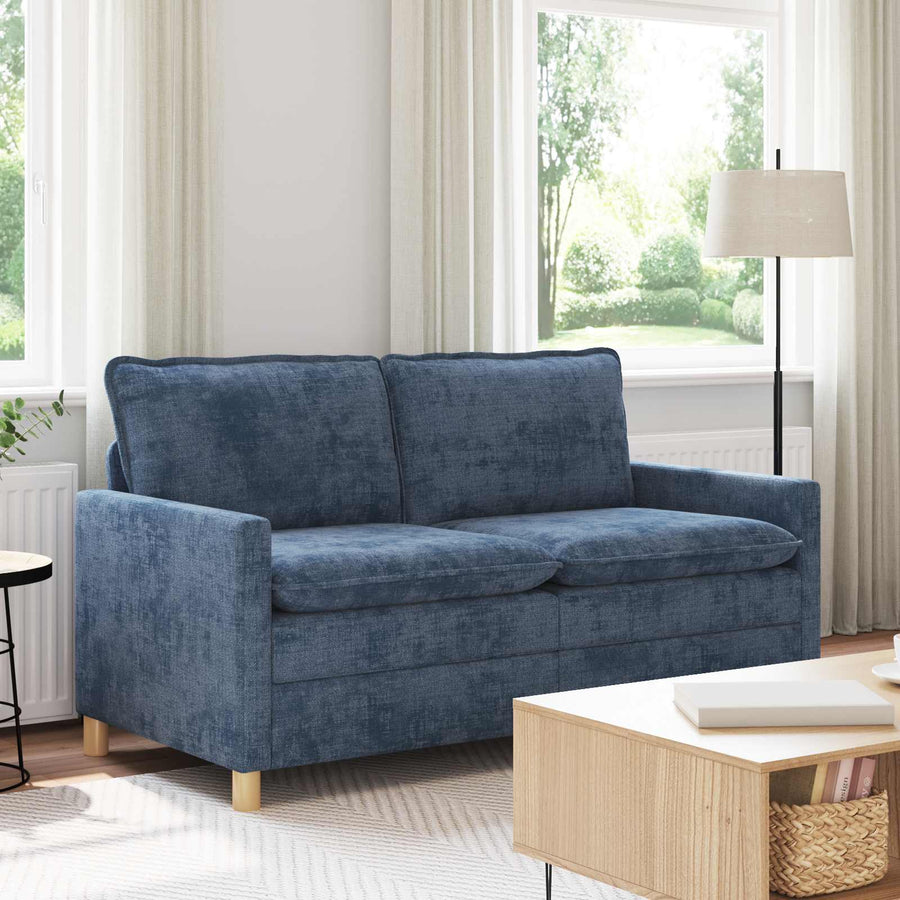Bank Blauw 156 x 81 x 87,5 cm Polyester