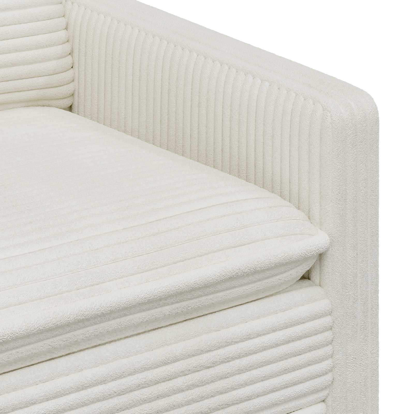 Bank Crèmekleurig 156 x 81 x 87,5 cm Polyester