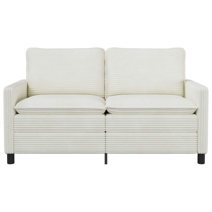 Bank Crèmekleurig 156 x 81 x 87,5 cm Polyester