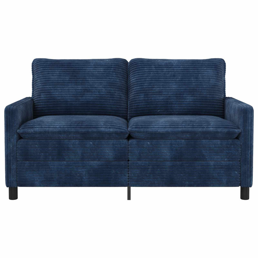 Bank Marineblauw 156 x 81 x 87,5 cm Polyester