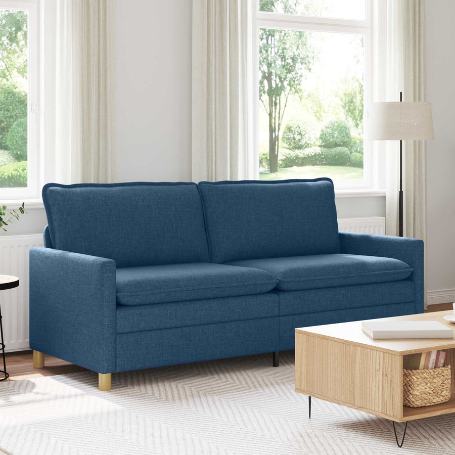 Bank Blauw Stof