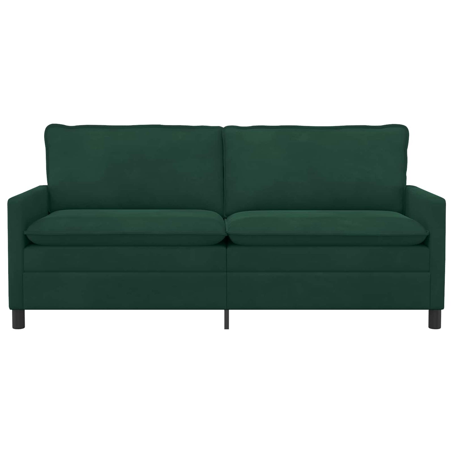 Bank Donkergroen 196 x 81 x 87,5 cm Fluweel