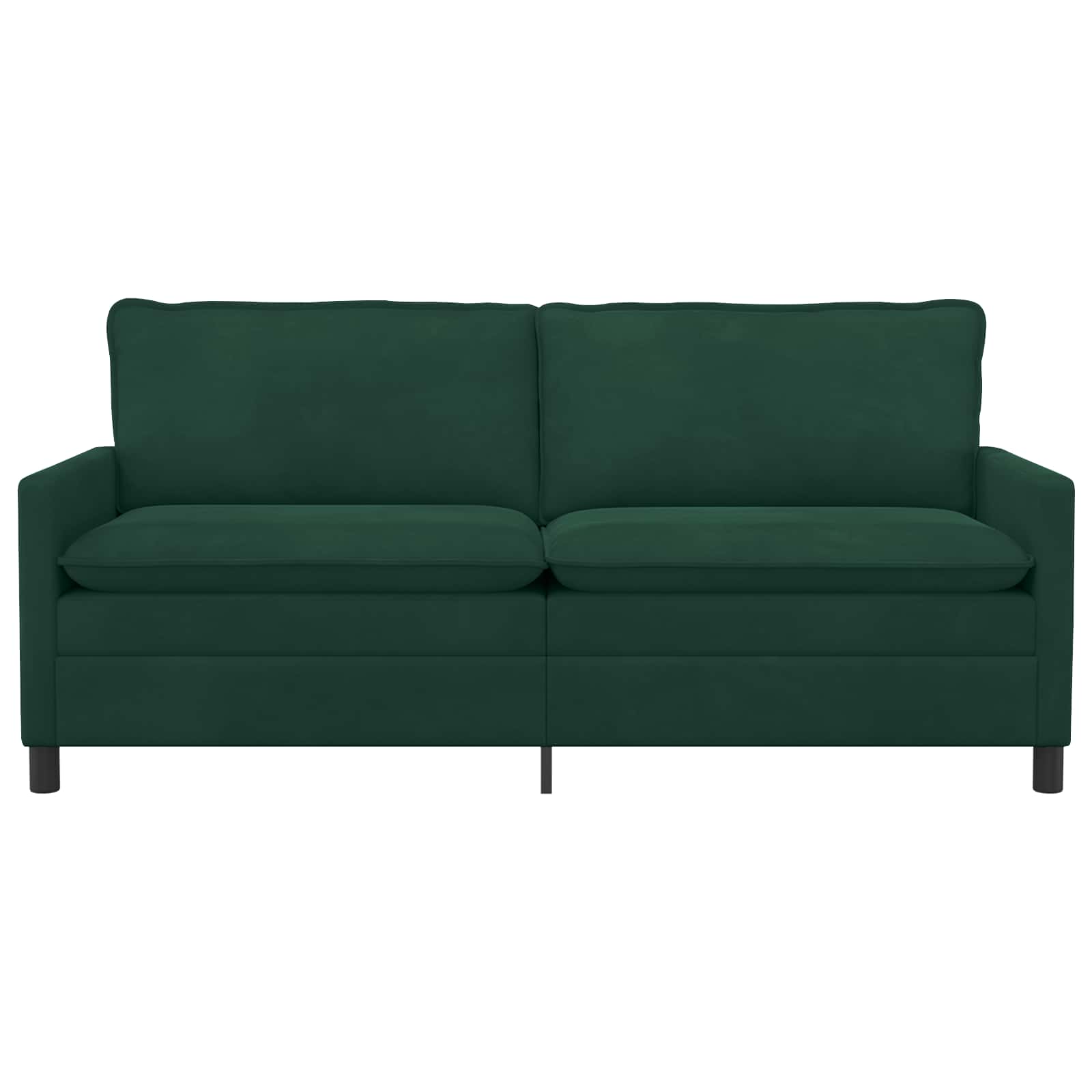Bank Donkergroen 196 x 81 x 87,5 cm Fluweel
