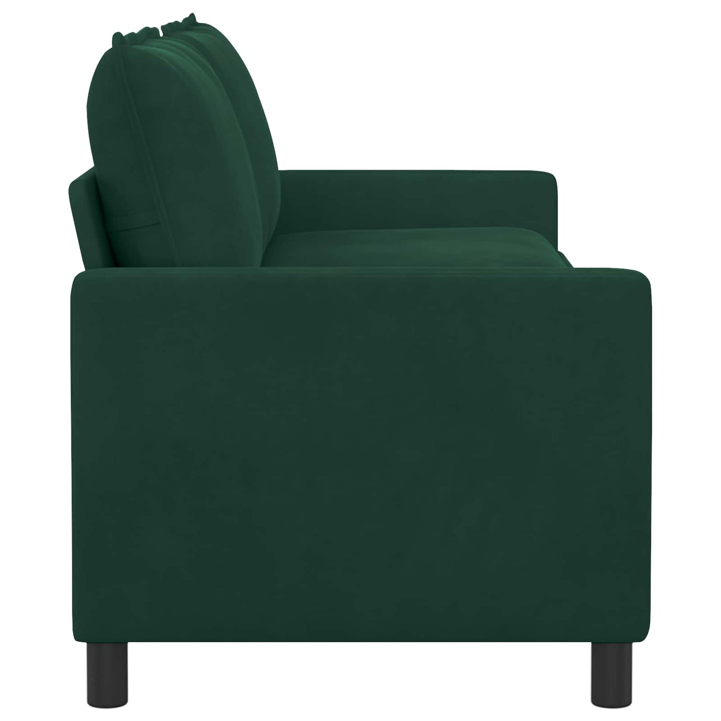Bank Donkergroen 196 x 81 x 87,5 cm Fluweel