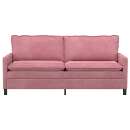 Bank Roze 196 x 81 x 87,5 cm Fluweel