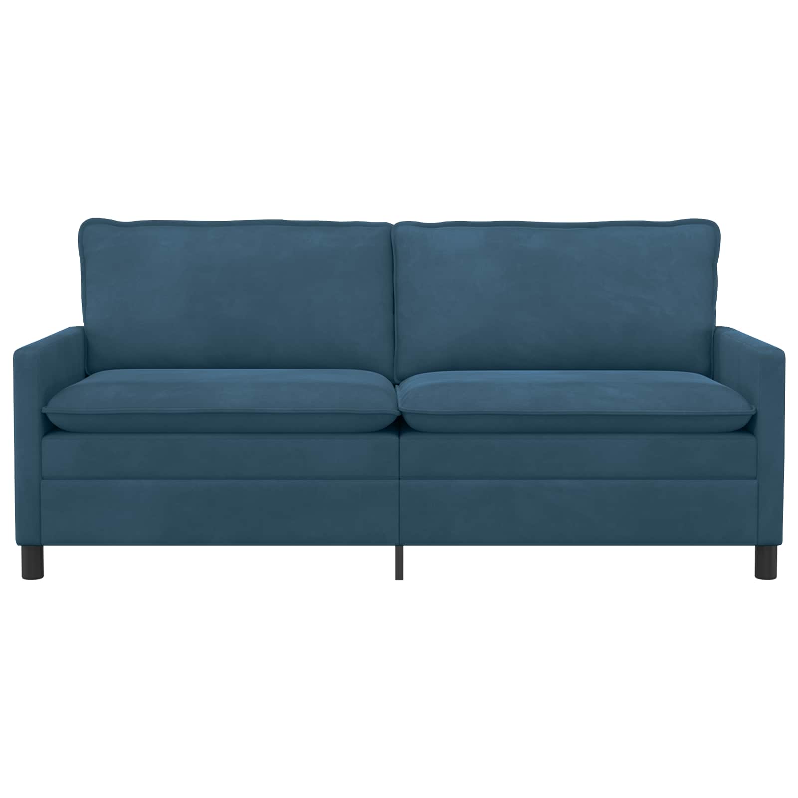 Bank Blauw 196 x 81 x 87,5 cm Fluweel