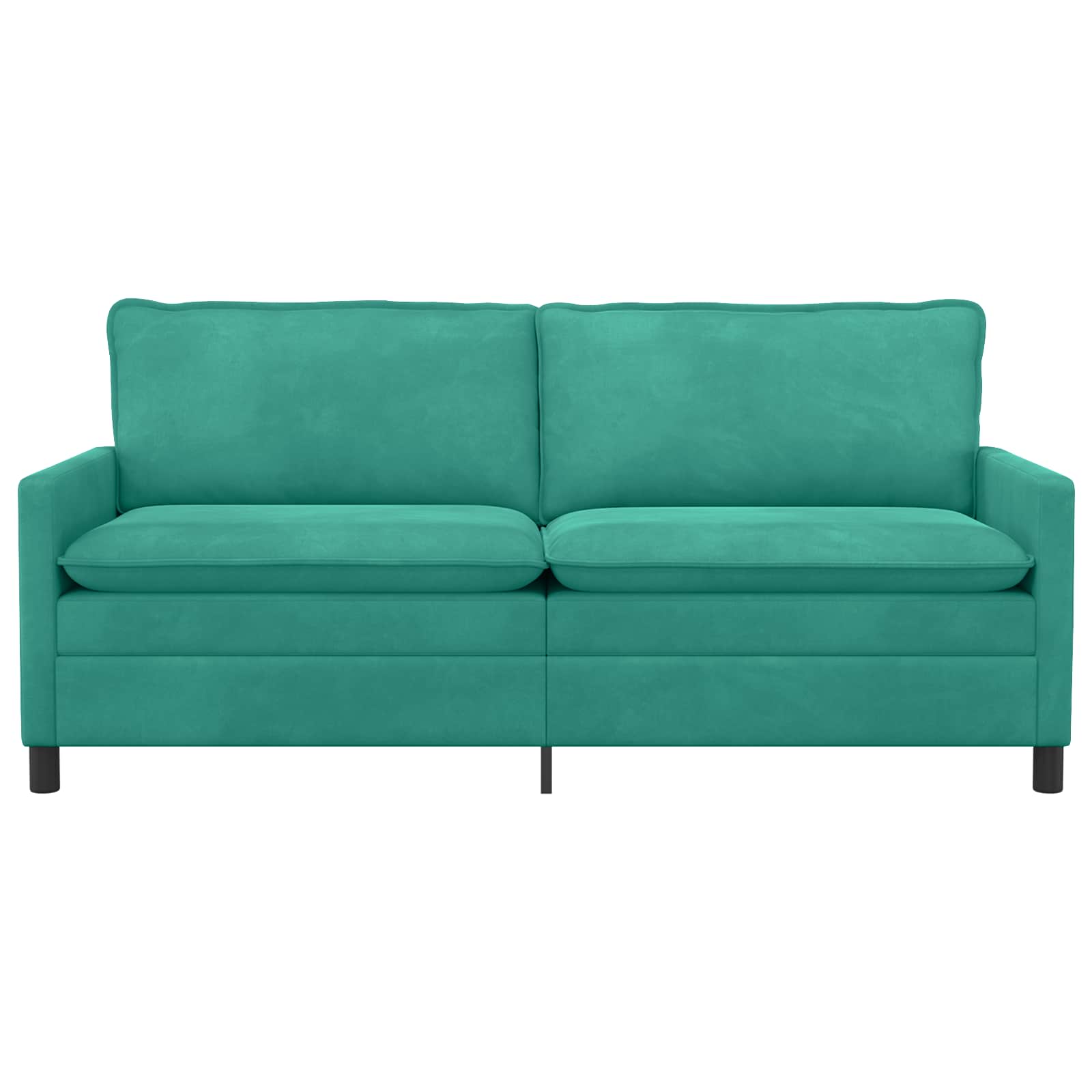 Bank Turquoise 196 x 81 x 87,5 cm Fluweel
