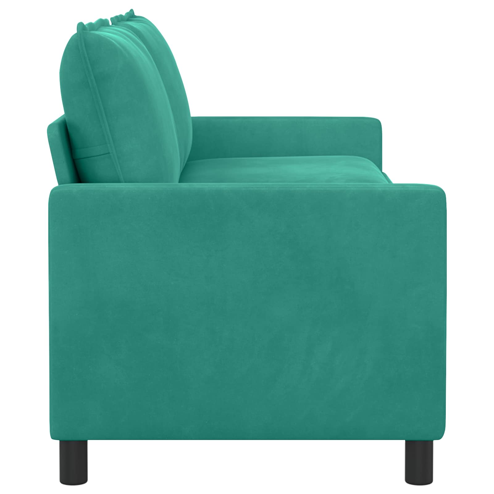Bank Turquoise 196 x 81 x 87,5 cm Fluweel