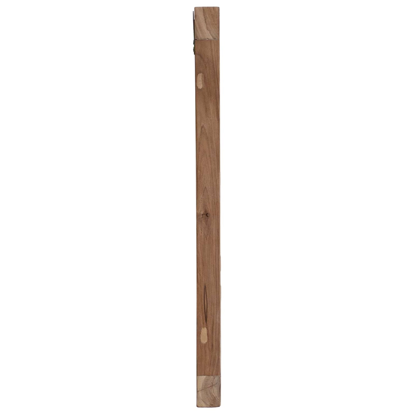Hoofdbord Wandgemonteerd Naturel 180 cm Massief Teakhout