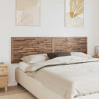 Headboard Wall-Mounted Natural 200 cm Solid Teak