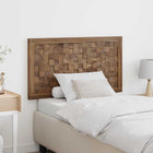 Headboard Wall-Mounted Natural 100 cm Solid Teakwood