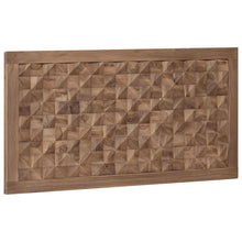 Hoofdbord Naturel Massief Teakhout 100 cm