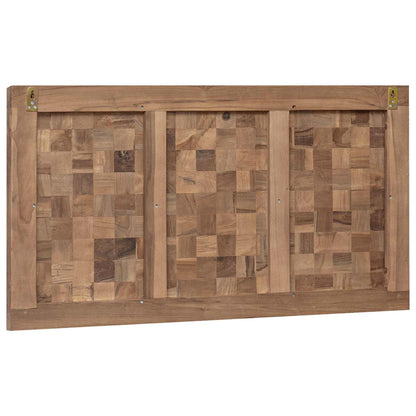 Hoofdbord Naturel Massief Teakhout 100 cm