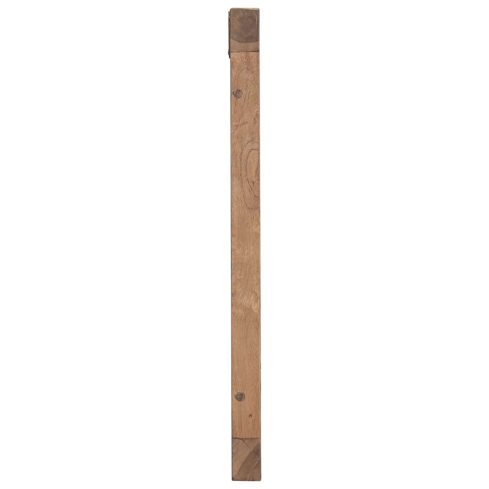Hoofdbord Naturel Massief Teakhout 100 cm