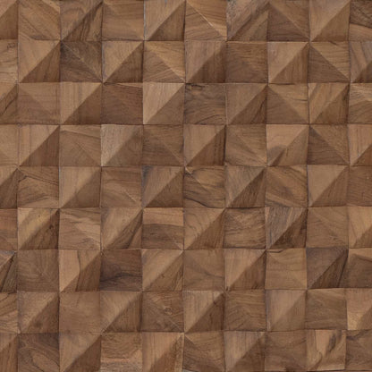 Hoofdbord Naturel Massief Teakhout 160 cm