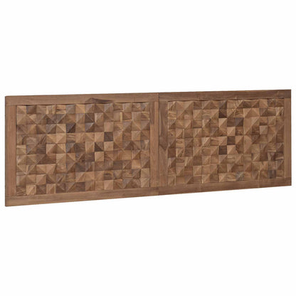 Hoofdbord Naturel Massief Teakhout 160 cm