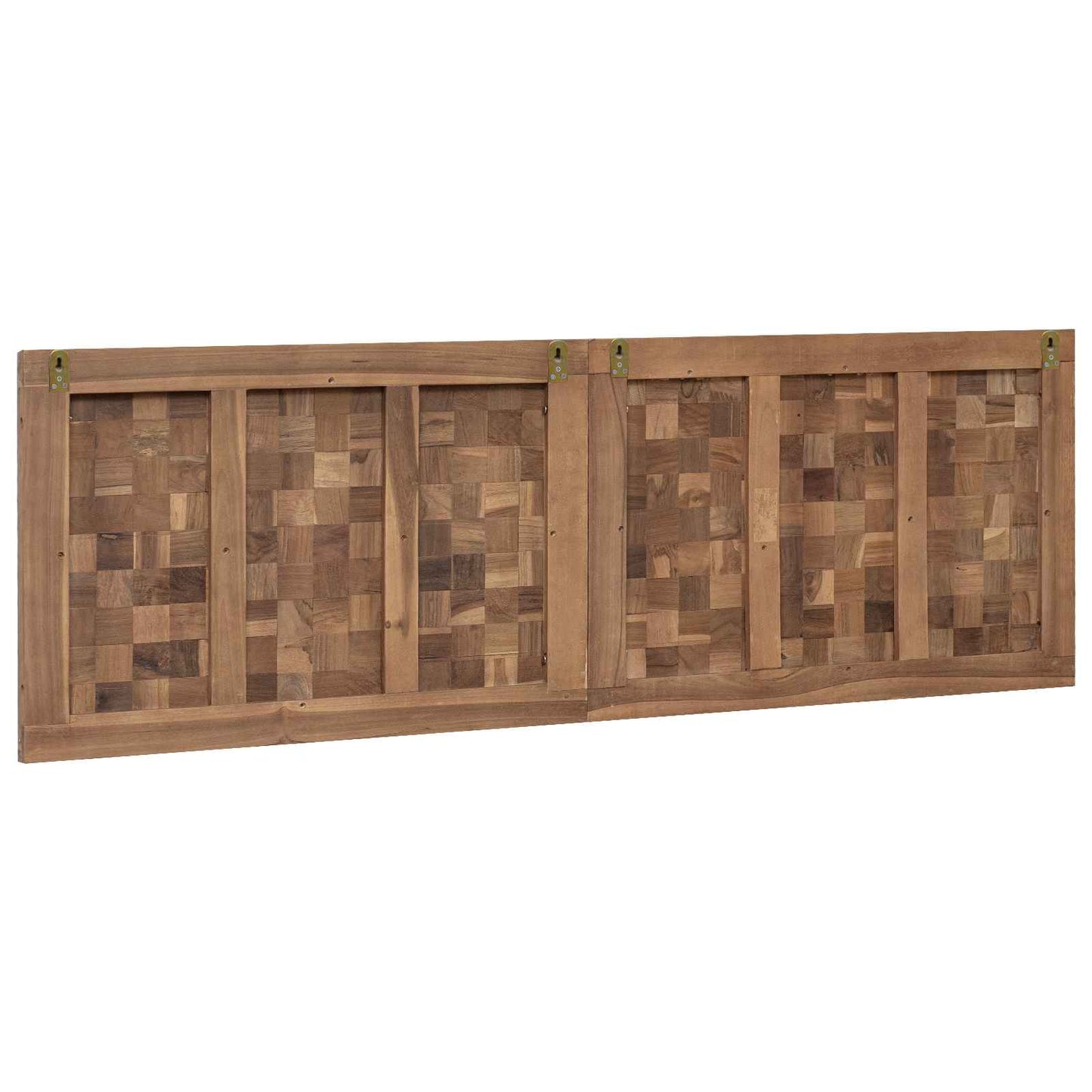 Hoofdbord Naturel Massief Teakhout 160 cm