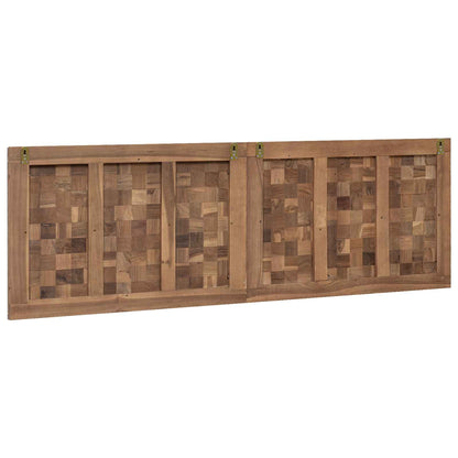Hoofdbord Naturel Massief Teakhout 160 cm