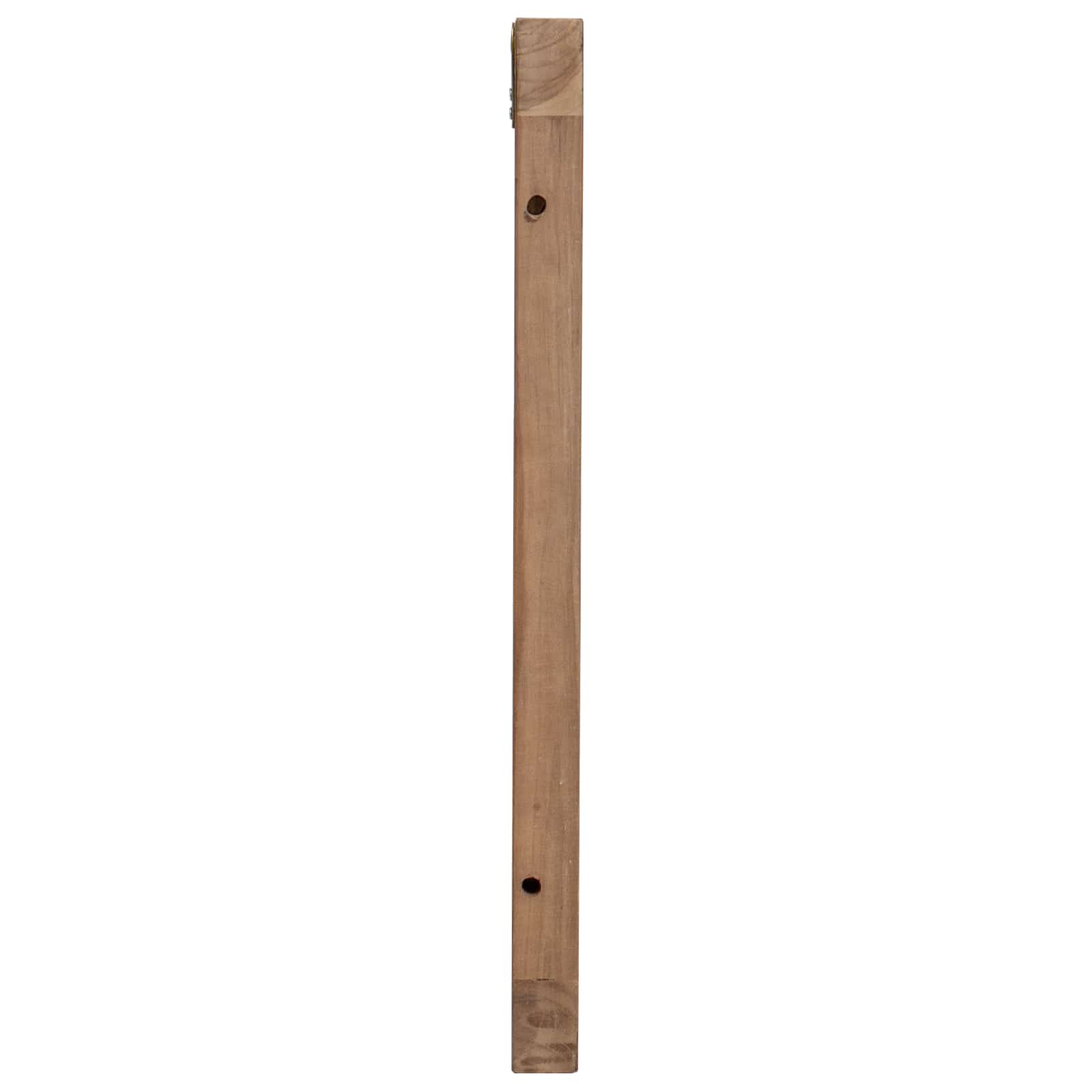 Hoofdbord Naturel Massief Teakhout 160 cm