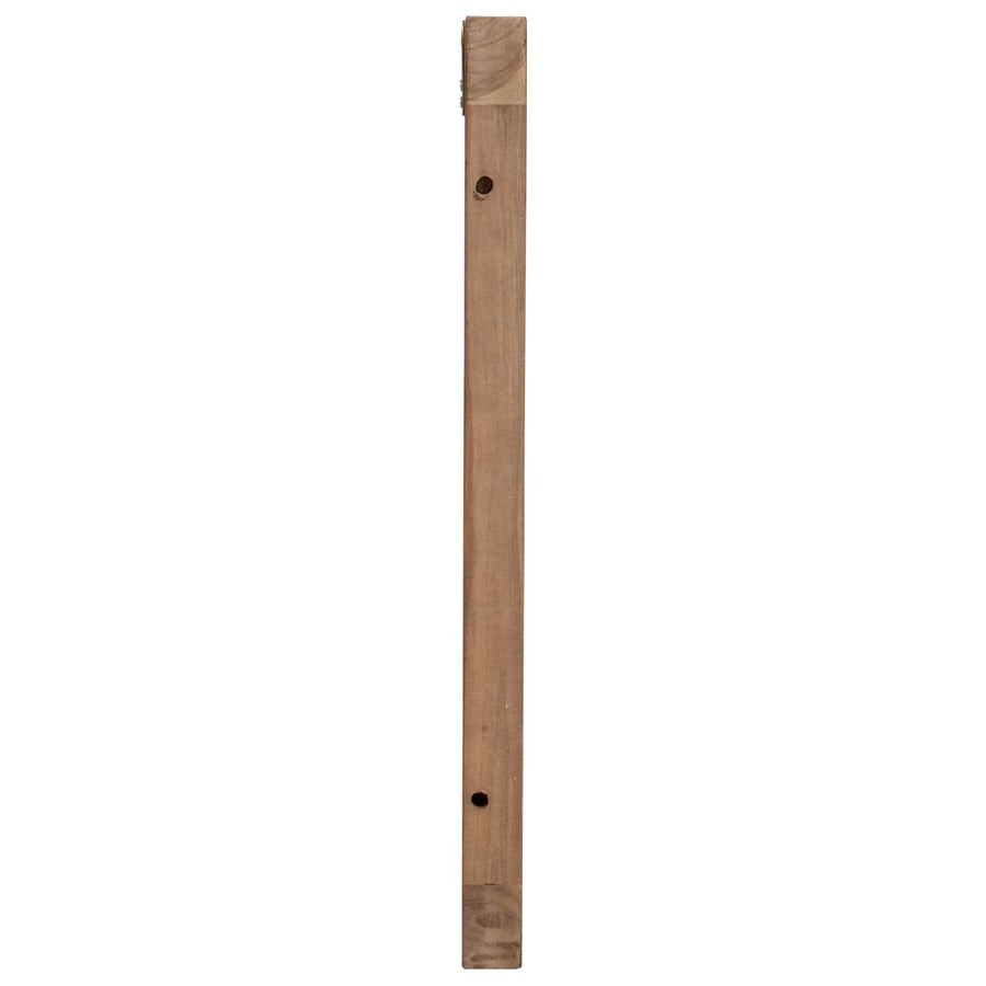 Hoofdbord Naturel Massief Teakhout 160 cm