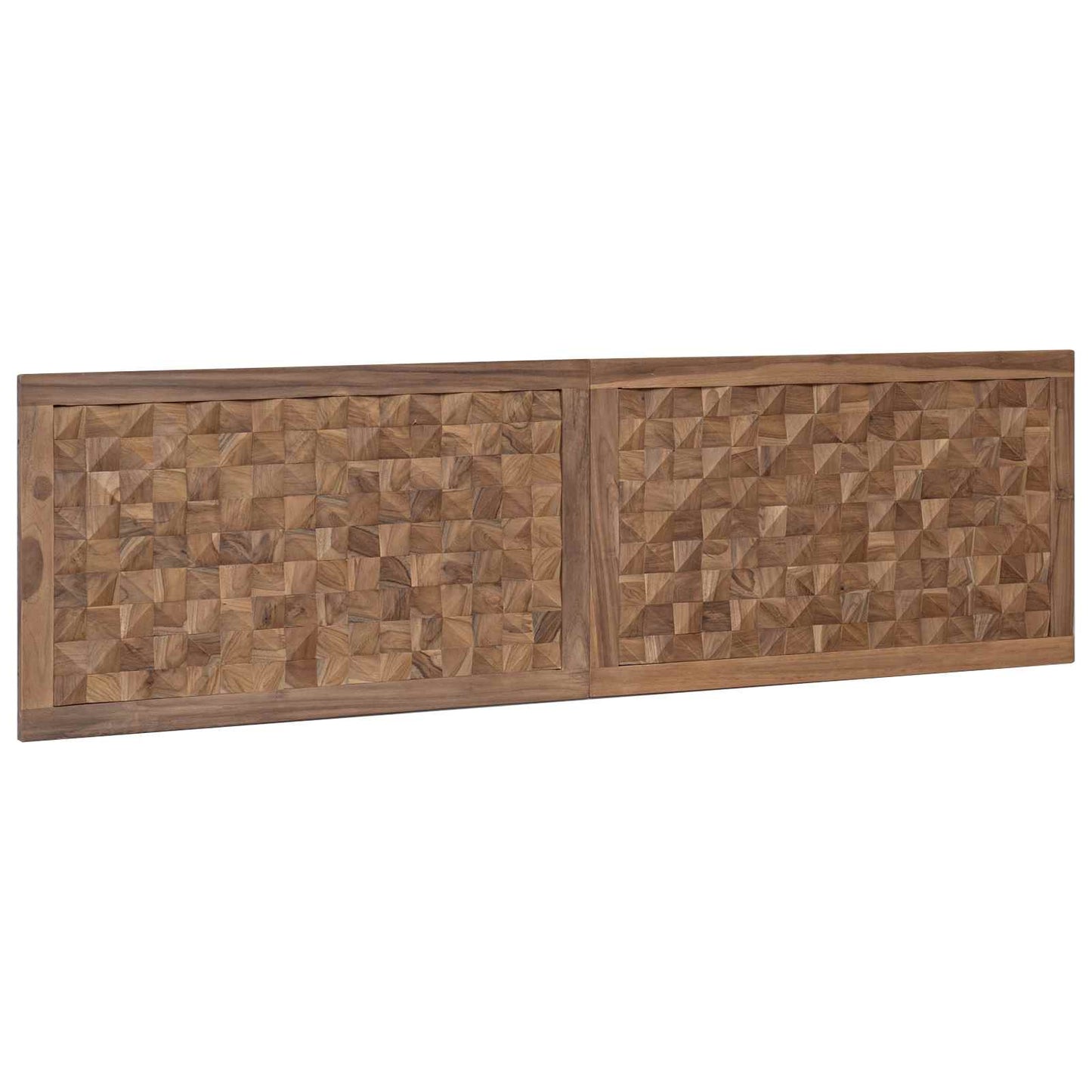 Hoofdbord Naturel Massief Teakhout 180 cm