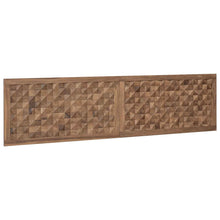 Hoofdbord Naturel Massief Teakhout 200 cm