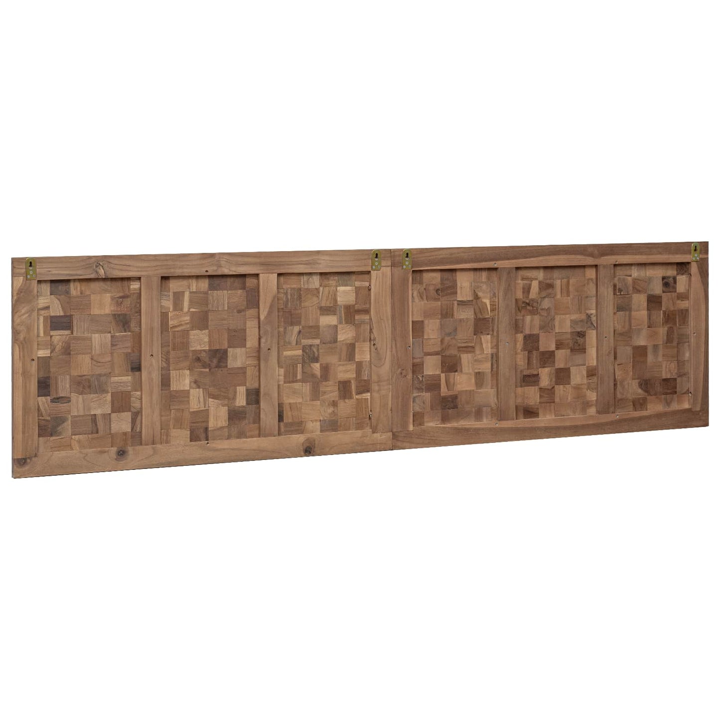 Hoofdbord Naturel Massief Teakhout 200 cm