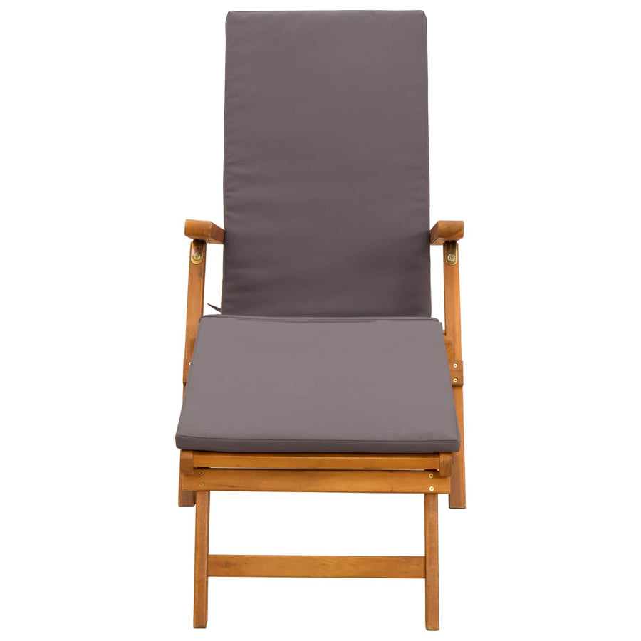 Ligstoelkentingen en opvouwbare zonnebader 55 x 146 x 91 cm