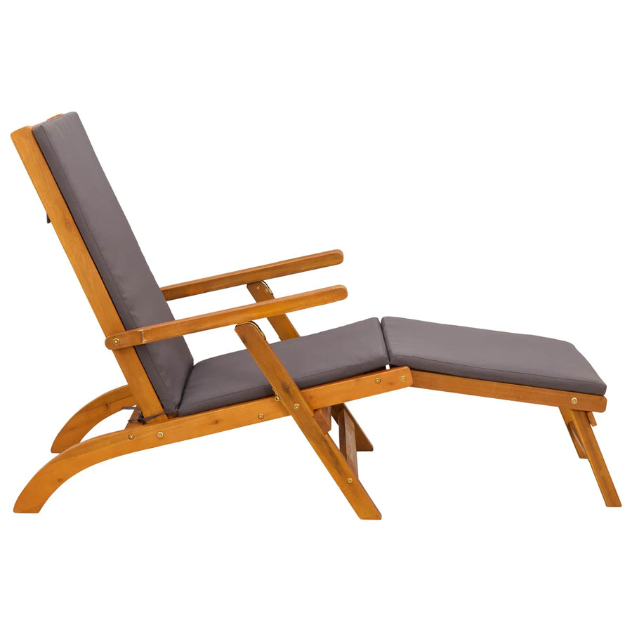 Ligstoelkentingen en opvouwbare zonnebader 55 x 146 x 91 cm