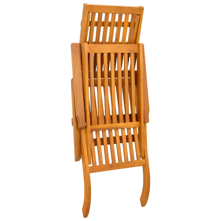 Ligstoelkentingen en opvouwbare zonnebader 55 x 146 x 91 cm