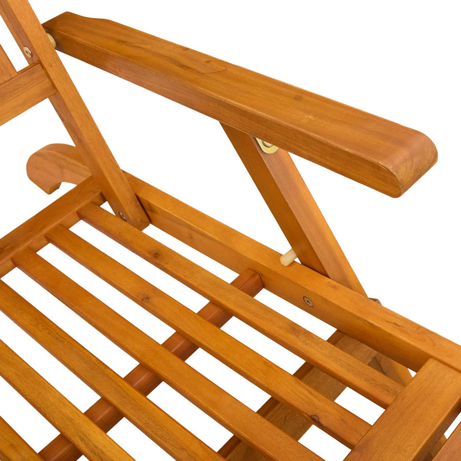 Ligstoelkentingen en opvouwbare zonnebader 2 pcs