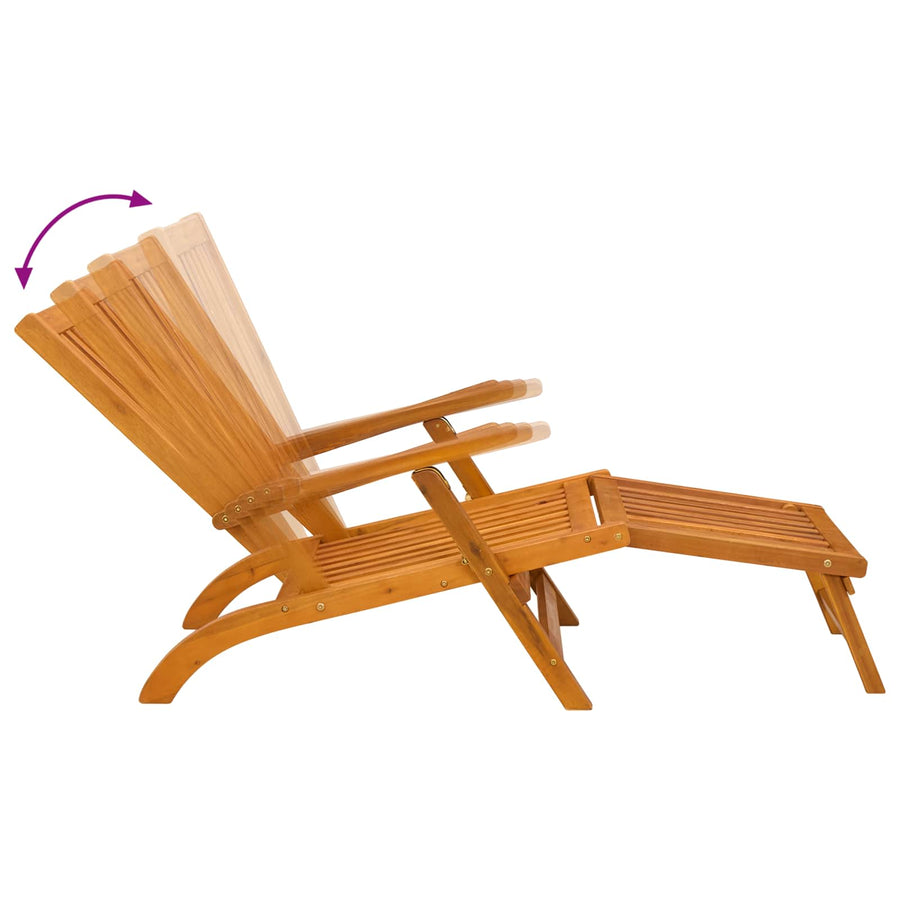 Ligstoelkentingen en opvouwbare zonnebader 2 pcs