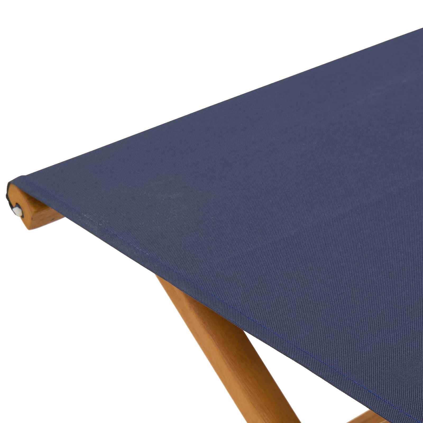 Ligstoel 2 pcs massief eucalyptushout Blauw