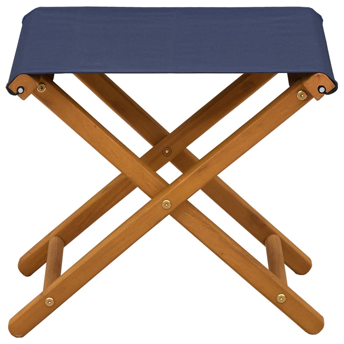 Ligstoel 2 pcs massief eucalyptushout Blauw