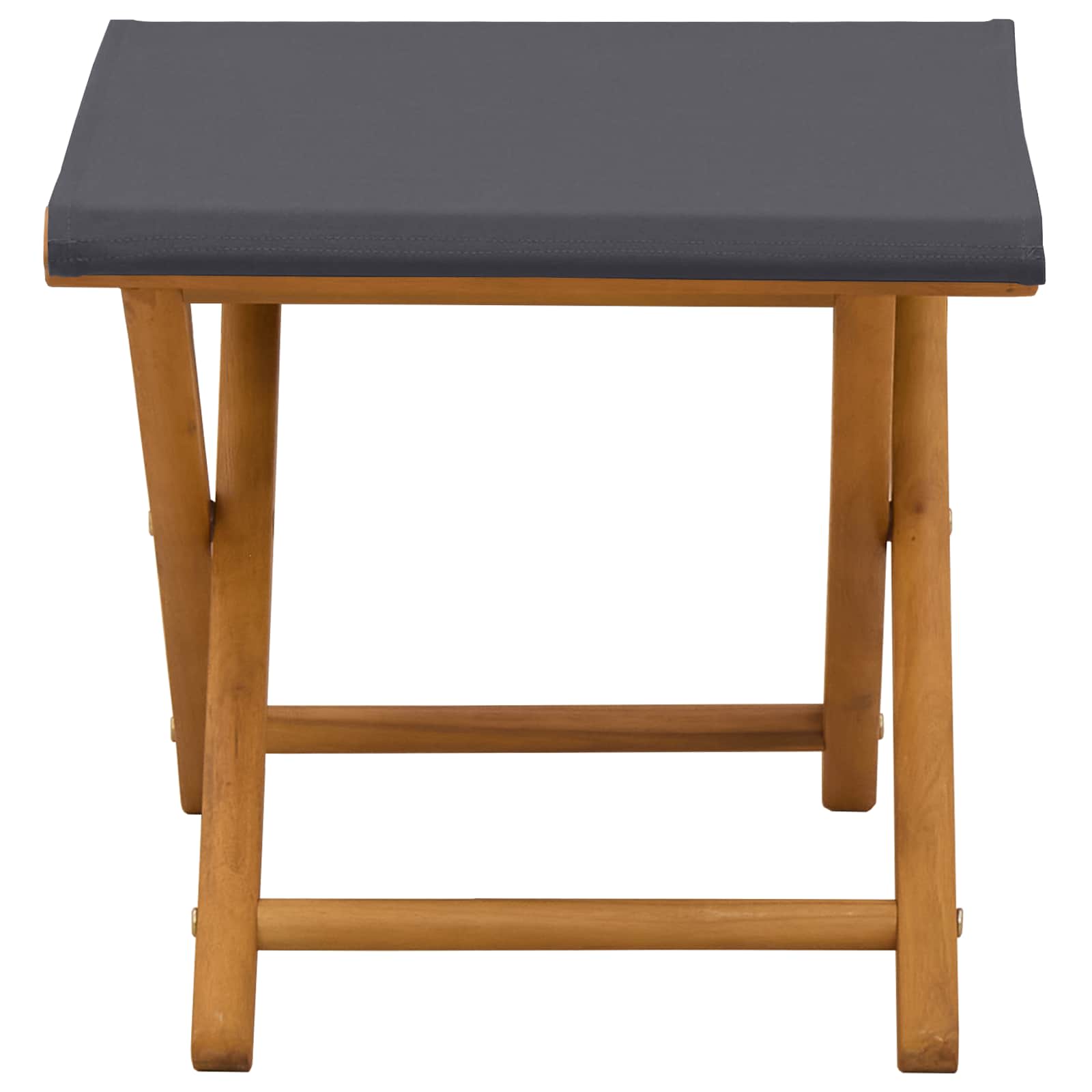Ligstoel 2 pcs massief eucalyptushout Grijs