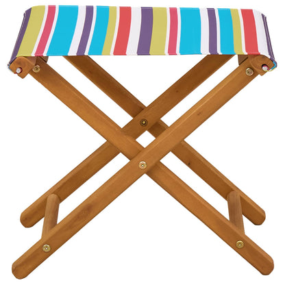 Ligstoel 2 pcs massief eucalyptushout Meerkleurig