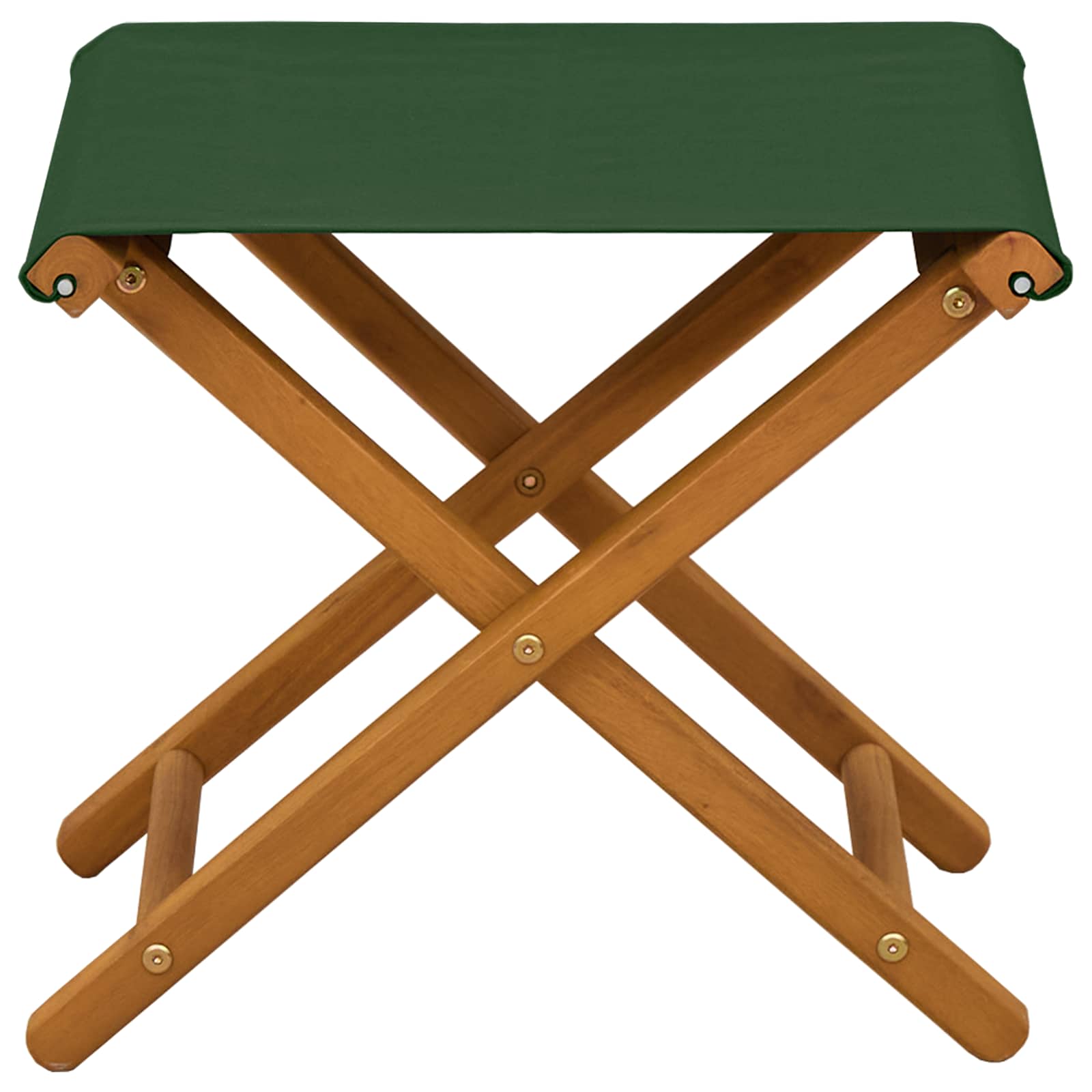 Ligstoel 2 pcs massief eucalyptushout Groen