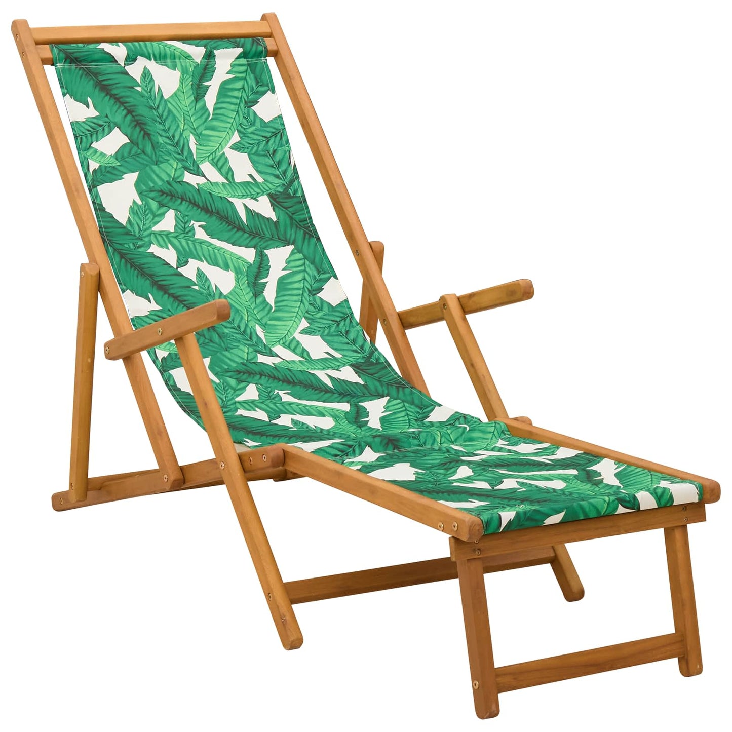 Opvouwbare zonnebed 3 Positie Massief Eucalyptus Hout